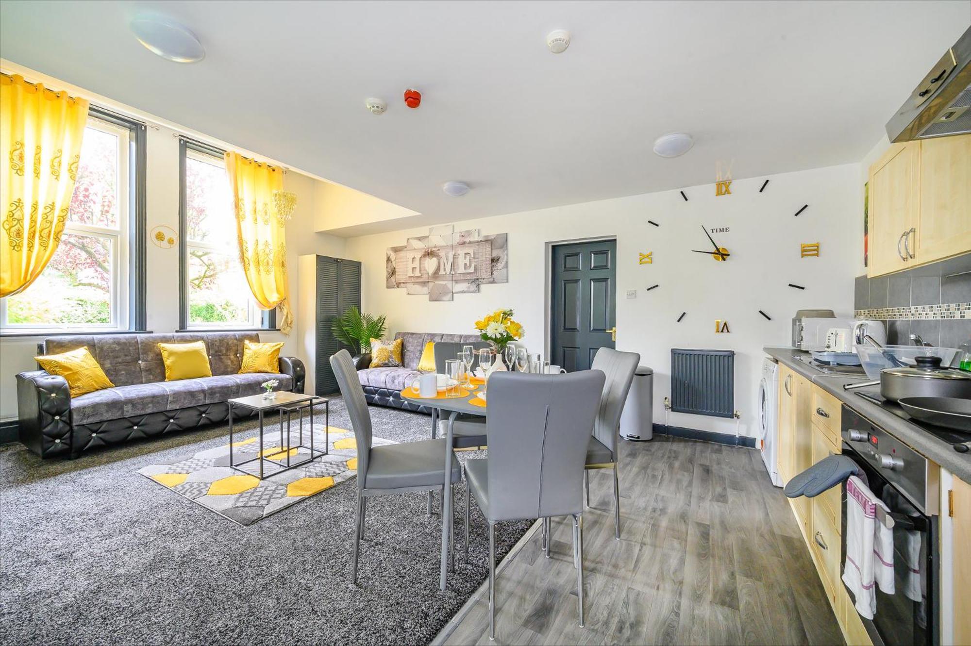 -F5Gh- For Relaxed & Cosy Stay, Free Parking, Wifi Leeds  Esterno foto
